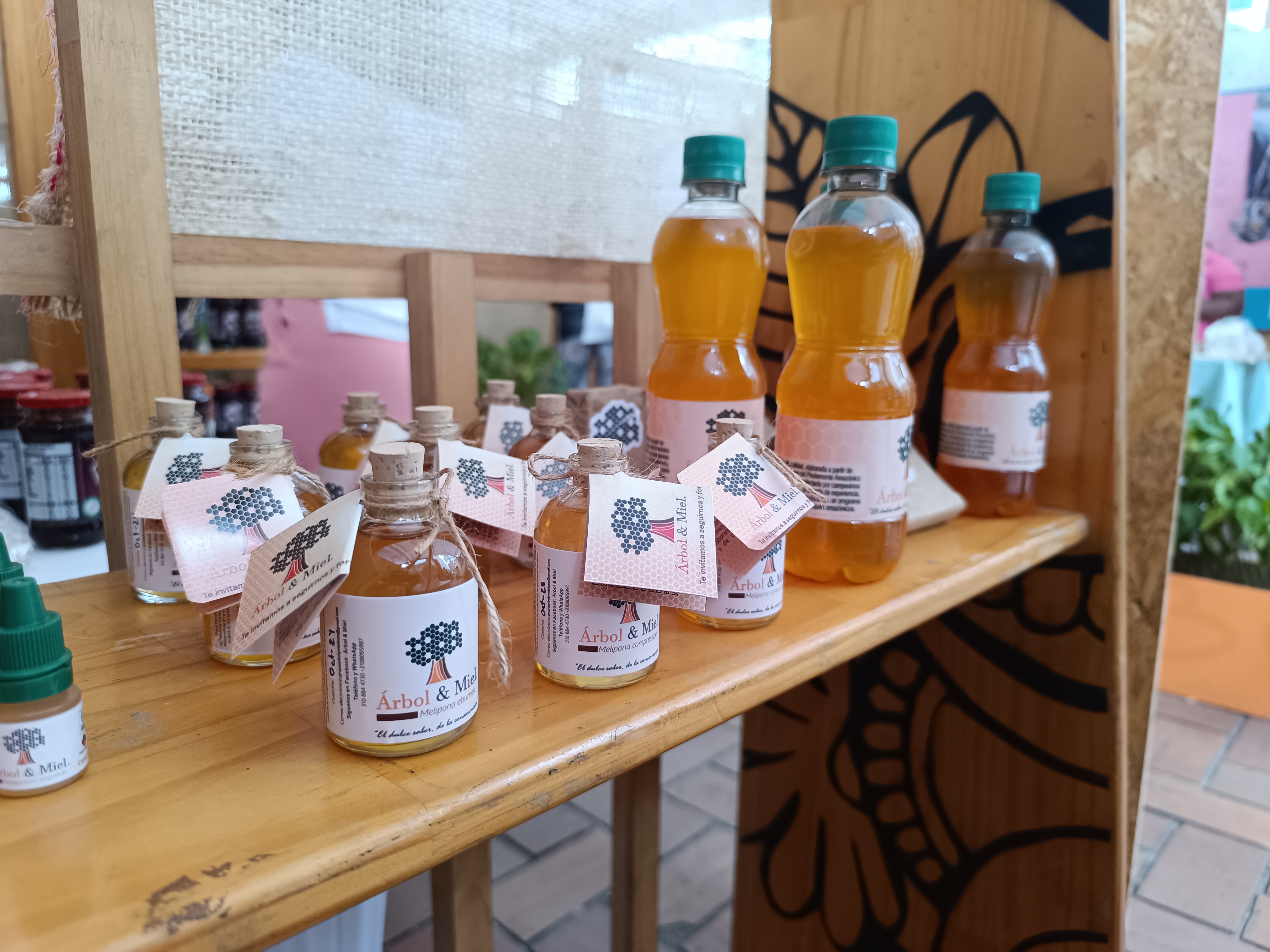 Presentación general de productos Árbol y Miel
